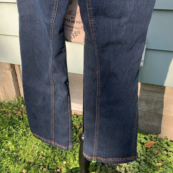 Belle Sport Dark Wash Midrise Blue Jeans - Picture 4 of 13